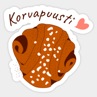 Finnish Cinnamon Rolls – Korvapuustit Sticker